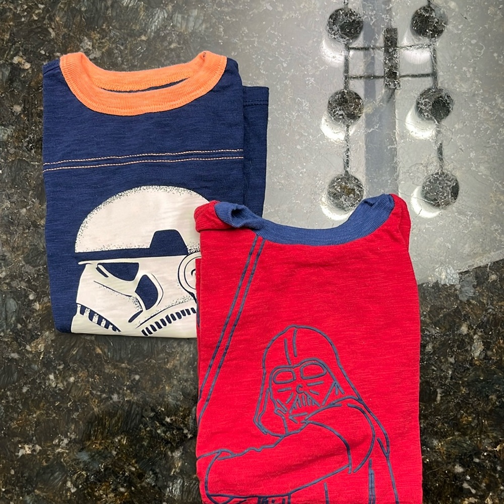 Gap kids Star Wars T bundle, including glow in the dark